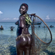 Jarawa lány
